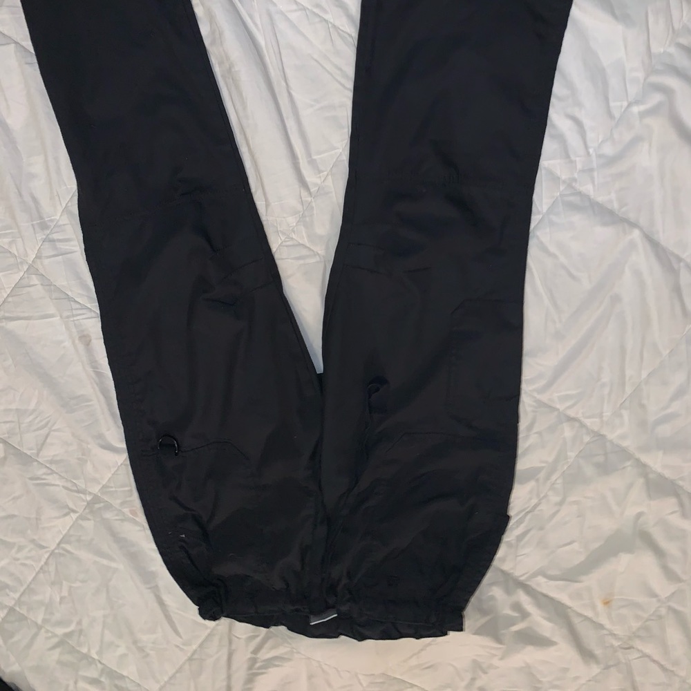 Just love black drawstring scrub bottoms